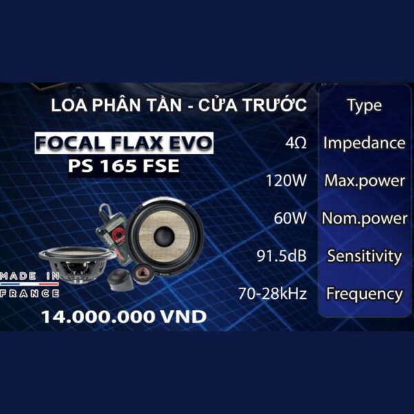 Combo Loa Focal Flax Evo - Âm thanh tự nhiên, tinh tế - Hình ảnh 3