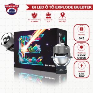 Đèn bi laser ô tô Explode Bulbtek