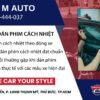 Khóa học đào tạo dán phim cách nhiệt-HIEN M AUTO