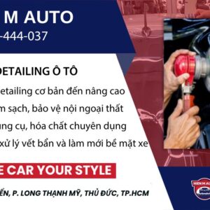 Khóa học đào tạo detailing ô tô-HIEN M AUTO