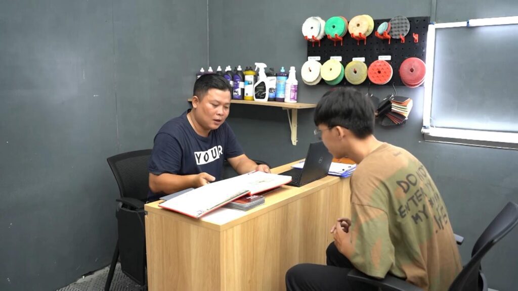 Thi-Khóa học dán PPF, Phim cách nhiệt, detailing Ô Tô-HIEN M AUTO