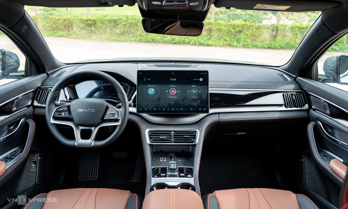 Thiết kế nội thất BYD Sealion 6