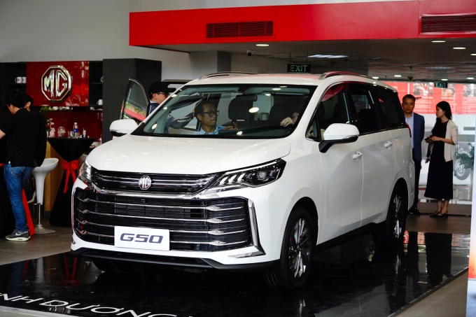 G50 bản cao cấp nhất tại sự kiện ra mắt hôm 29/3 ở TP HCM