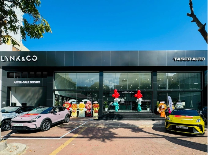 Showroom Lynk & Co đặt tại số 203 đường Nam Kỳ Khởi Nghĩa, P 3, thành phố Vũng Tàu