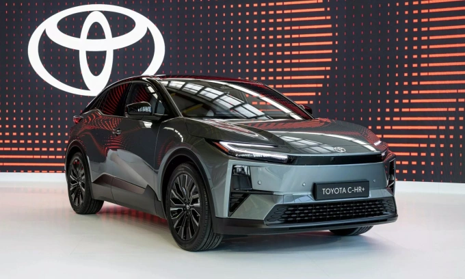 Xe thuần điện Toyota C-HR dành cho thị trường châu Âu