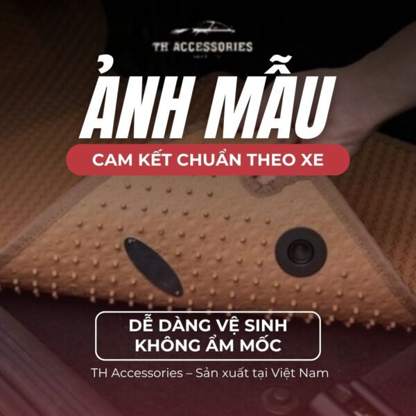 Thảm Lót Sàn Xe Accent 2023-2025 Cao Cấp - Hình ảnh 4