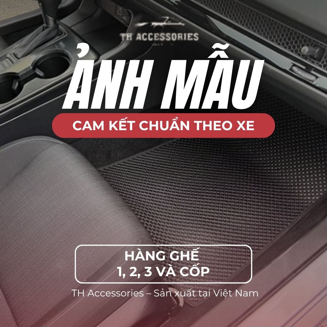 Thảm Gold Honda Brio hàng ghế sau