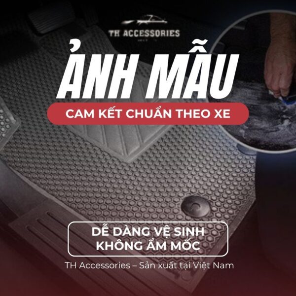 Thảm Lót Sàn Xe Accent 2023-2025 Cao Cấp - Hình ảnh 7