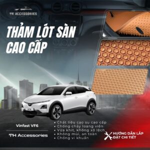 Thảm Lót Sàn Vinfast VF6 PVC: Bảng Giá 2025