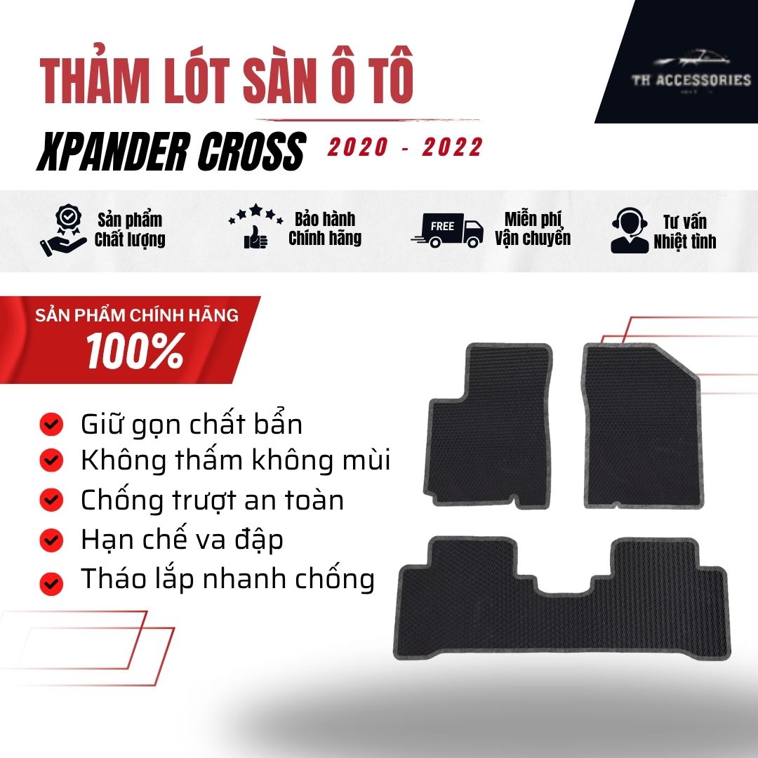 Thảm lót sàn Xpander Cross 2020-2022 chống trượt