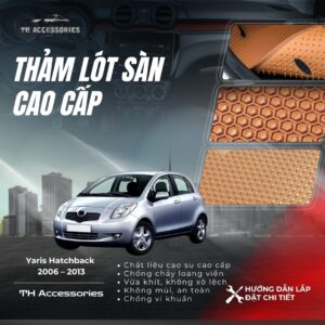 Thảm Lót Sàn Xe Yaris Hatchback 2006-2013