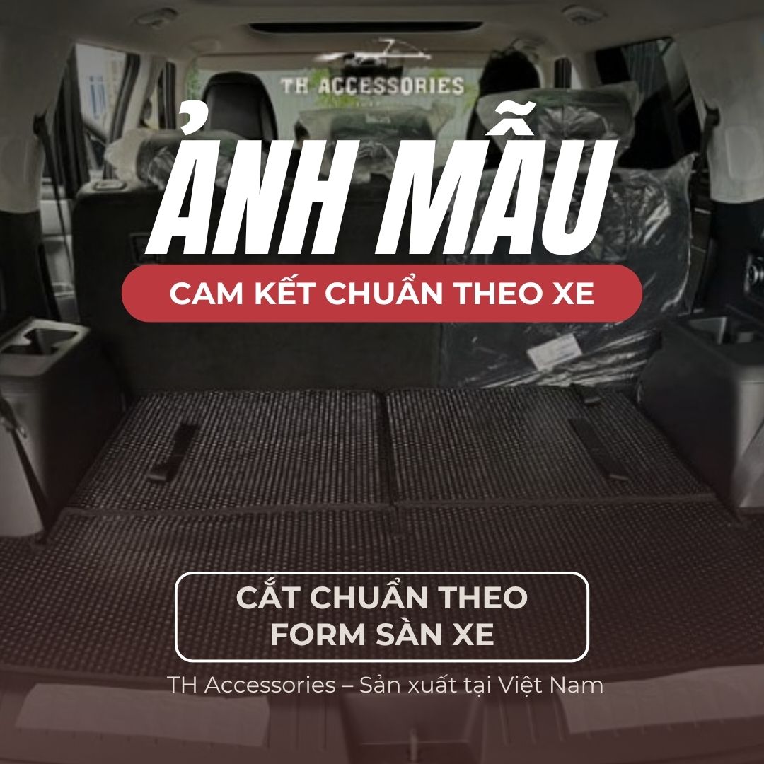 Thảm lót sàn Gold lắp đặt trên xe Hyundai SantaFe