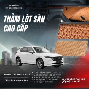 Thảm Lót Sàn Mazda CX5 2023-2025: Cao Cấp