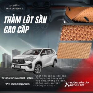 Thảm Lót Sàn Toyota Innova 2023-2025