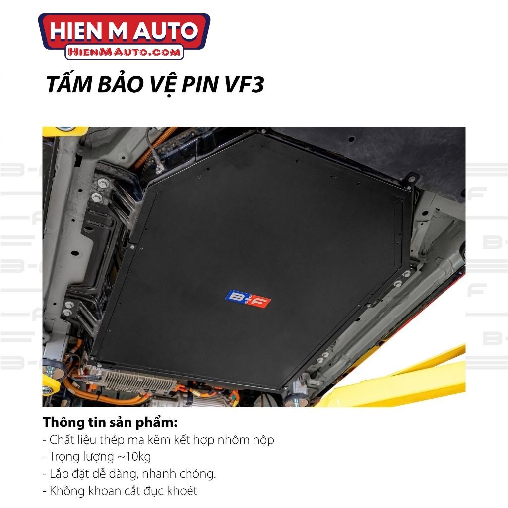 Tấm bảo vệ pin B-Factory cho Vinfast VF6 và VF7