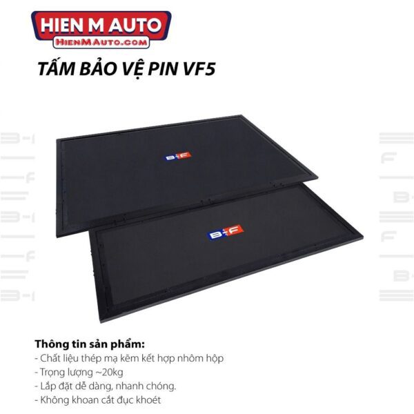Tấm Bảo Vệ Pin Vinfast VF3 VF5 VF6 VF7 B-Factory | Chống Va Đập, Ngập Nước - HIEN M AUTO - Hình ảnh 5