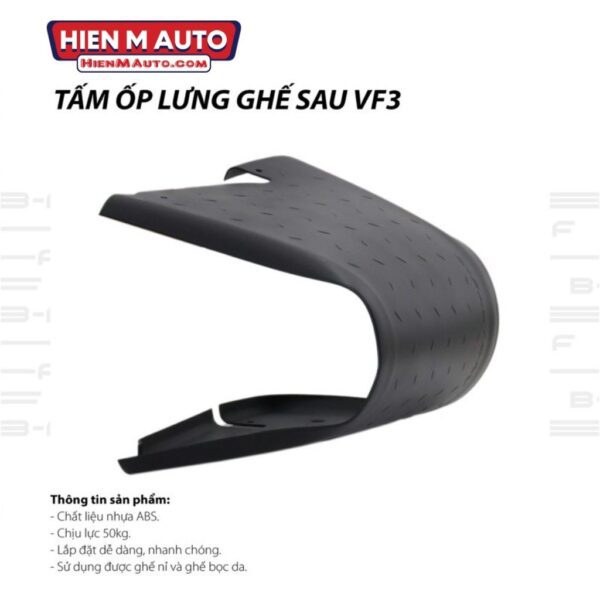 Tấm Ốp Lưng Ghế Sau Xe Vinfast VF3 - B-Factory - Hình ảnh 5