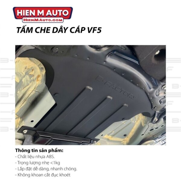 Tấm che dây cáp VF5 B-Factory - Hình ảnh 2