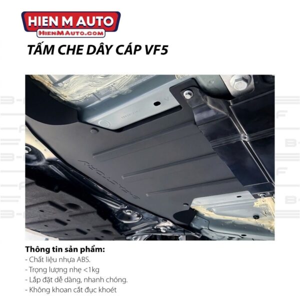 Tấm che dây cáp VF5 B-Factory - Hình ảnh 3