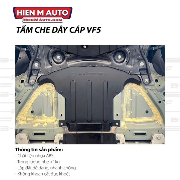 Tấm che dây cáp VF5 B-Factory - Hình ảnh 6