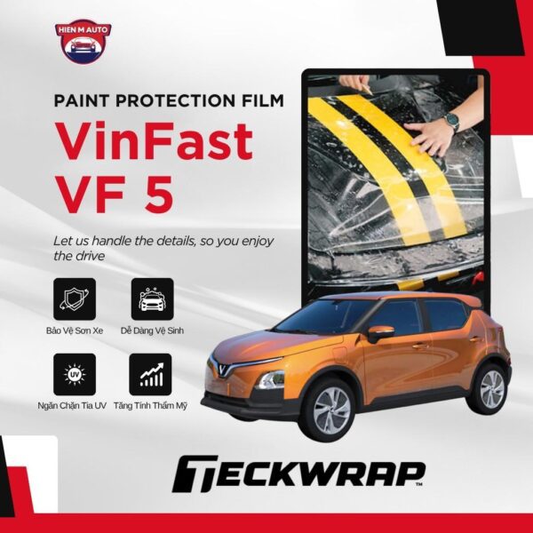 Dán PPF Teckwrap cho VinFast VF 5