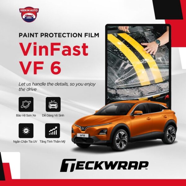 Dán PPF Teckwrap cho VinFast VF 6