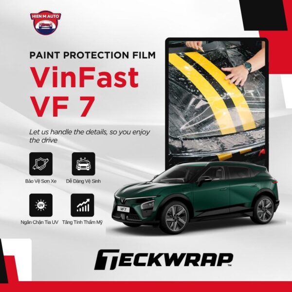 Dán PPF Teckwrap cho VinFast VF 7