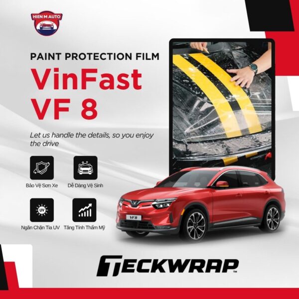 Dán PPF Teckwrap cho VinFast VF 8