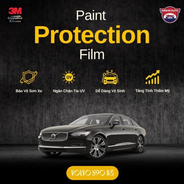 Dán PPF 3M cho Volvo S90 B5