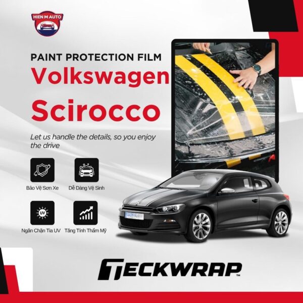 Dán PPF Teckwrap cho Volkswagen Scirocco