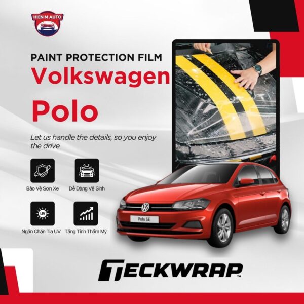 Dán PPF Teckwrap cho Volkswagen Polo