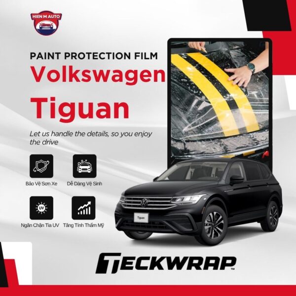 Dán PPF Teckwrap cho Volkswagen Tiguan