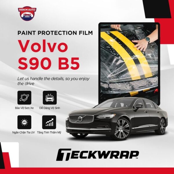Dán PPF Teckwrap cho Volvo S90 B5