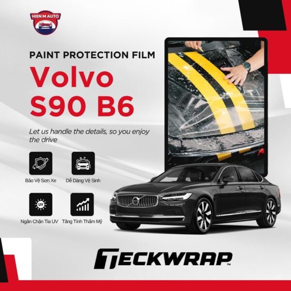 Dán PPF Teckwrap cho Volvo S90 B6