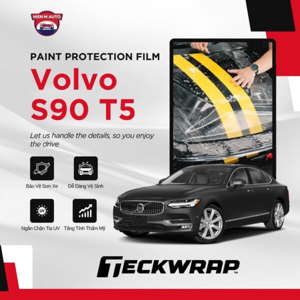 Dán PPF Teckwrap cho Volvo S90 T5