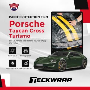 Dán PPF Teckwrap cho Porsche Taycan Cross Turismo