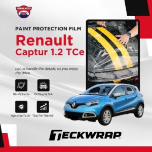 Dán PPF Teckwrap cho Renault Captur 1.2 TCe