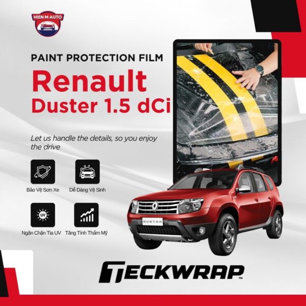 Dán PPF Teckwrap cho Renault Duster 1.5 dCi