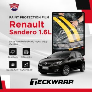 Dán PPF Teckwrap cho Renault Sandero 1.6L