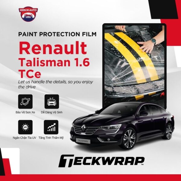 Dán PPF Teckwrap cho Renault Talisman 1.6 TCe
