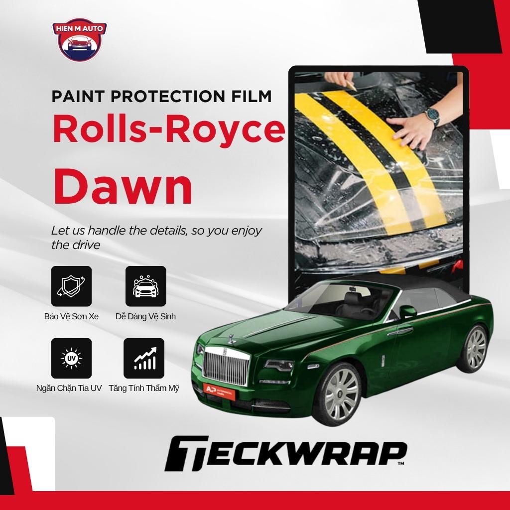 Dán PPF Teckwrap cho Rolls-Royce Dawn tại HIEN M AUTO