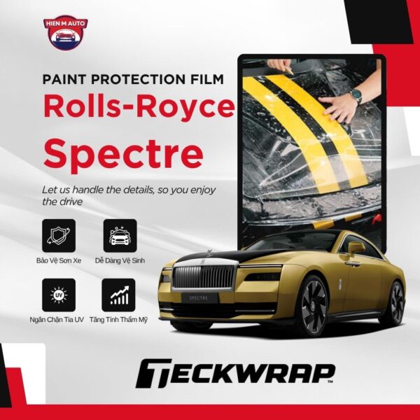 Dán PPF Teckwrap cho Rolls-Royce Spectre
