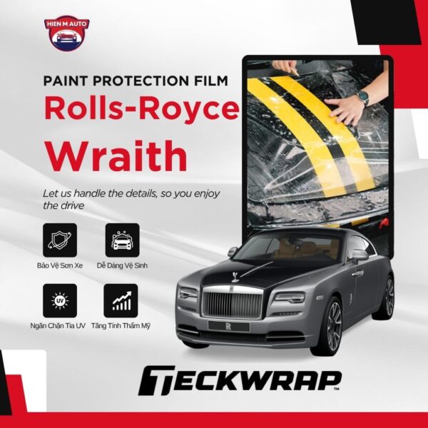 Dán PPF Teckwrap cho Rolls-Royce Wraith