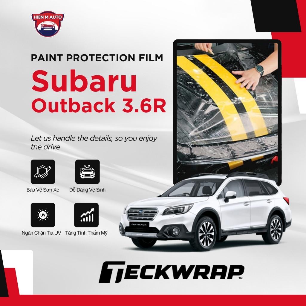 Dán PPF Teckwrap cho Subaru Outback 3.6R tại HIEN M AUTO