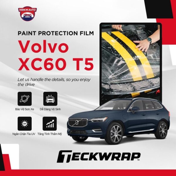 Dán PPF Teckwrap cho Volvo XC60 T5