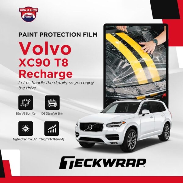 Dán PPF Teckwrap cho Volvo XC90 T8 Recharge