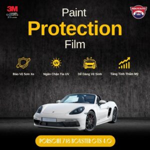 Dán PPF 3M cho Porsche 718 Boxster GTS 4.0