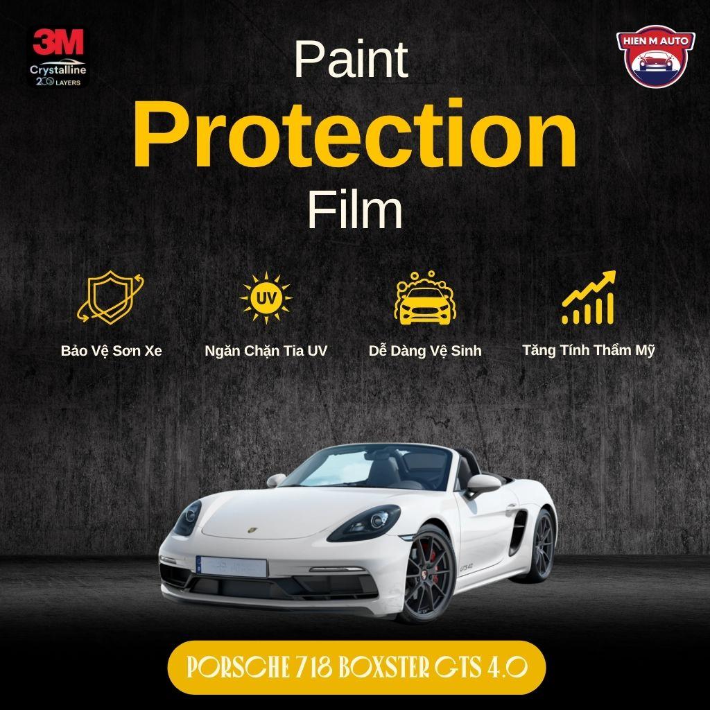 Porsche 718 Boxster GTS 4.0 dán PPF 3M tại Hien M Auto