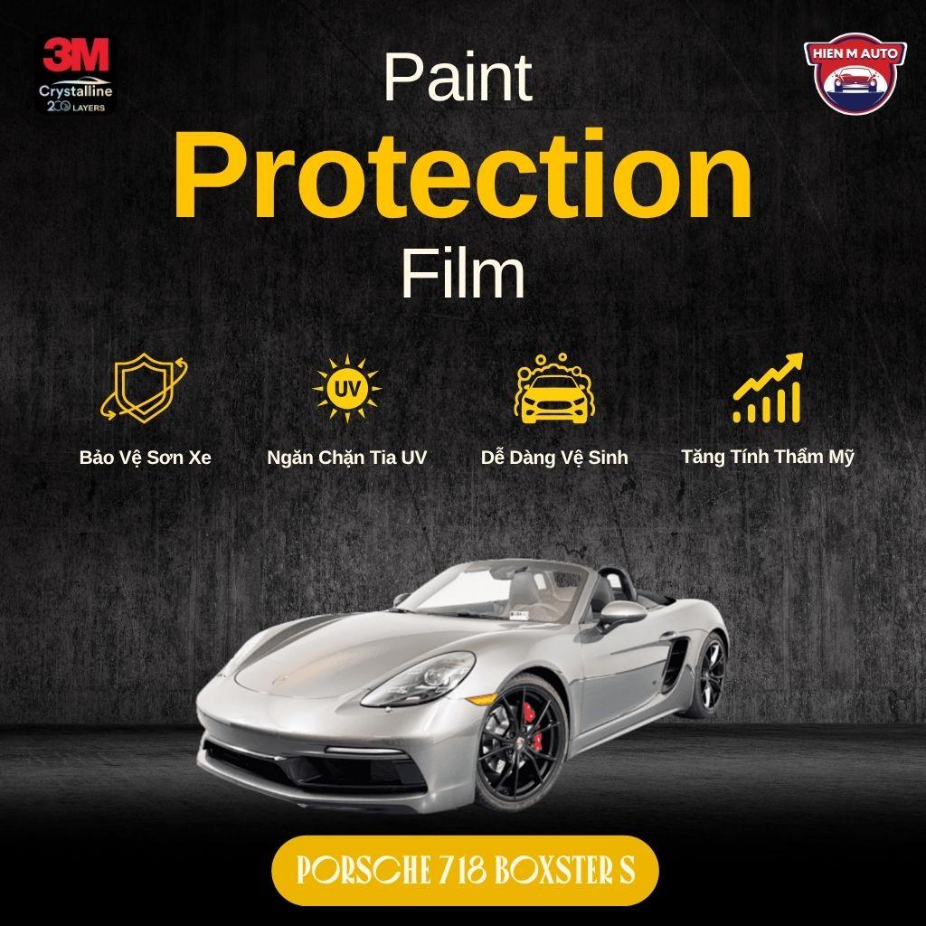 Dán PPF 3M cho Porsche 718 Boxster S tại HIEN M AUTO