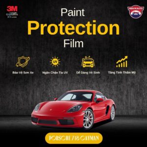 Dán PPF 3M cho Porsche 718 Cayman